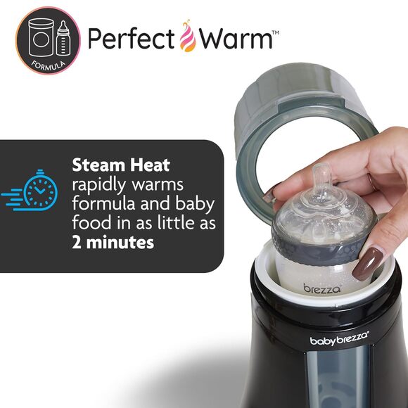 Baby Brezza Fast Baby Bottle Warmer, Milk Warmer, Breastmilk Warmer  Defroster - Picture 6 of 6